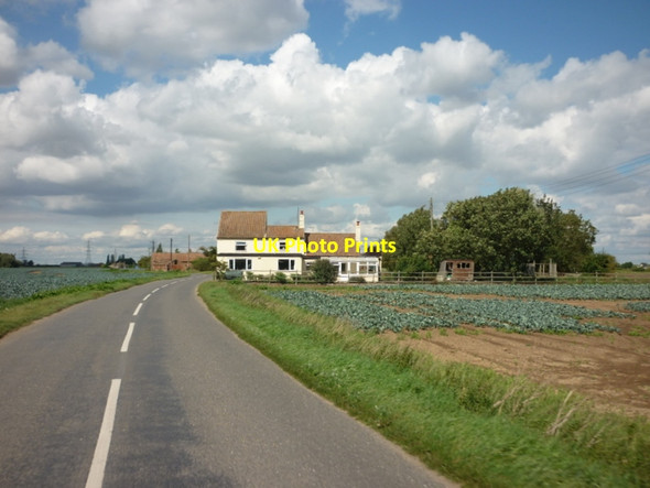 Photo 6"x4" Coln Cottage on New Road, Eaudike Quadring Quadring Eaudike c2011