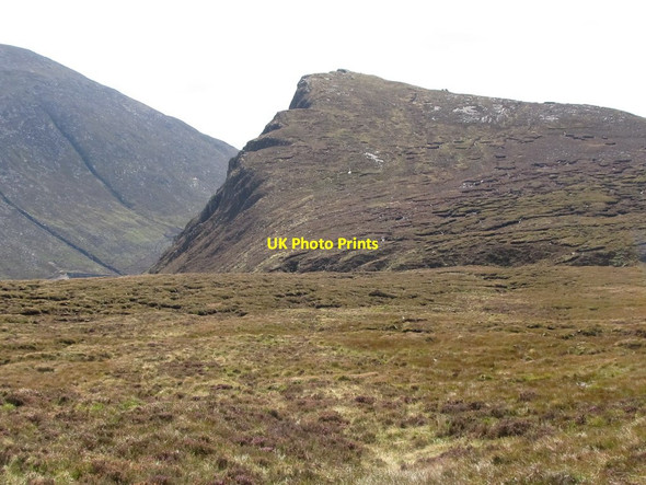 Photo 6"x4" View south towards the summit ridge of Ben Crom Kilcoo c2011