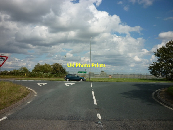 Photo 6"x4" The B1181 joins the A17 Donington Eaudike c2011