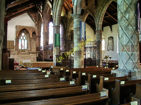 Photo 6"x4" St Mary's Church, Kirkby Lonsdale, Interior Kirkby Lonsdale c2008