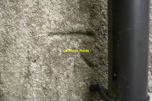 Photo 6"x4" Cut Bench Mark, Hill Top Barn, Fewston Fewston c2011