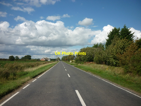 Photo 6"x4" Looking north along Langrick Road Reedham\/TF2456 c2011