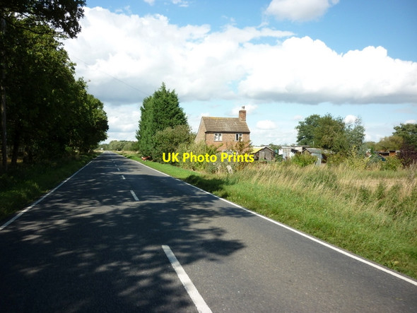 Photo 6"x4" Woodside Cottage on Langrick Road Moor Side\/TF2457 c2011