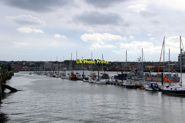 Photo 6"x4" Moorings, Chatham Historic Dockyard, Kent Gillingham\/TQ7767 c2011