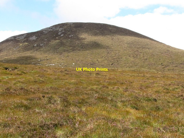 Photo 6"x4" View west from the bog towards Slieve Loughshannagh Kilcoo c2011