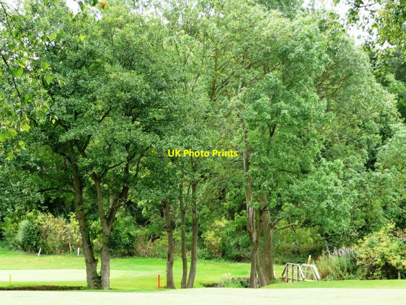 Photo 6"x4" Footbridge and public footpath waymark Garforth c2011