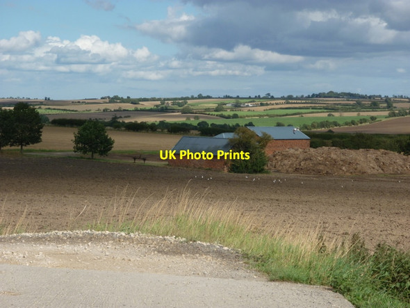 Photo 6"x4" Farm buildings off the B1225, High Street Great Sturton c2011