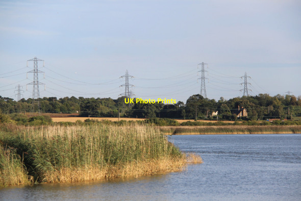 Photo 6"x4" River Medway, Kent Burham Court c2011