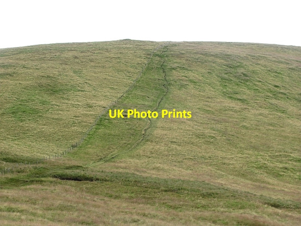 Photo 6"x4" Path on Ben Cleuch Tillicoultry c2011