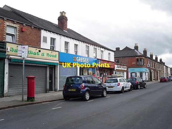Photo 6"x4" Shops, Denton Street Carlisle c2011