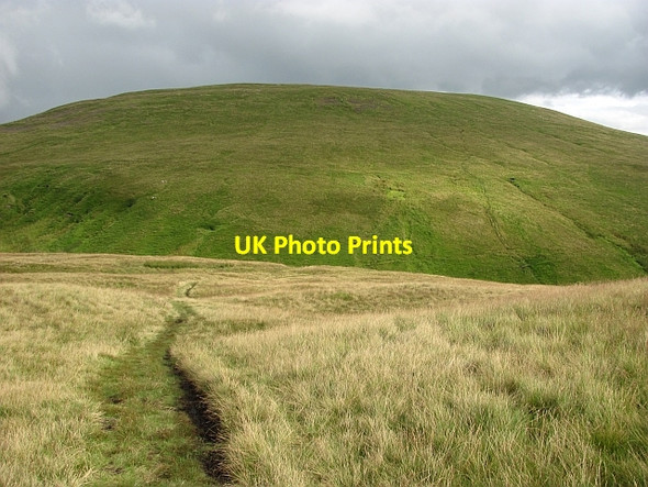 Photo 6"x4" Towards King's Seat Hill Tillicoultry c2011