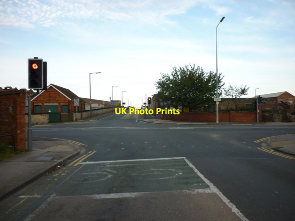 Photo 6"x4" Looking across Cleveland Street to Chapman St Bridge Kingston upon Hull c2011