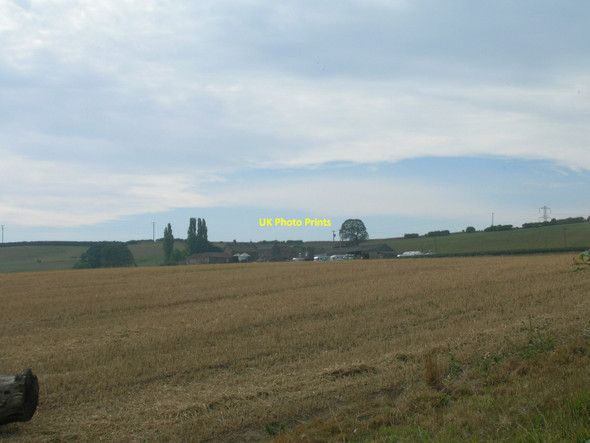 Photo 6"x4" Farmland off Long Lane Guilthwaite c2011