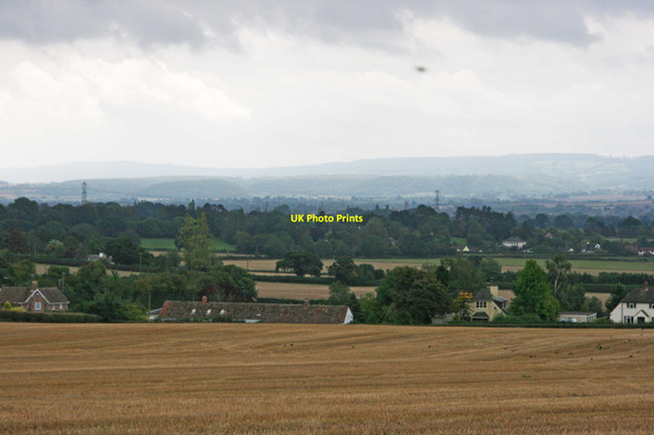 Photo 6"x4" View from Tarr Barns Footpath Kingston St Mary c2011