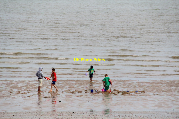 Photo 6"x4" On the Beach, Clacton, Essex Clacton-On-Sea c2011