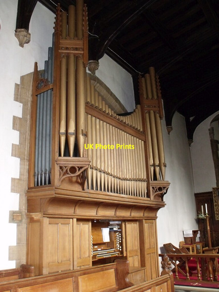 Photo 6"x4" Organ at All Saints' Church, Collingham Collingham\/SK8361 c2011