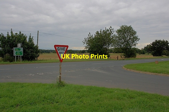 Photo 6"x4" Road Junction A6108 North Stainley\/SE2876 c2011