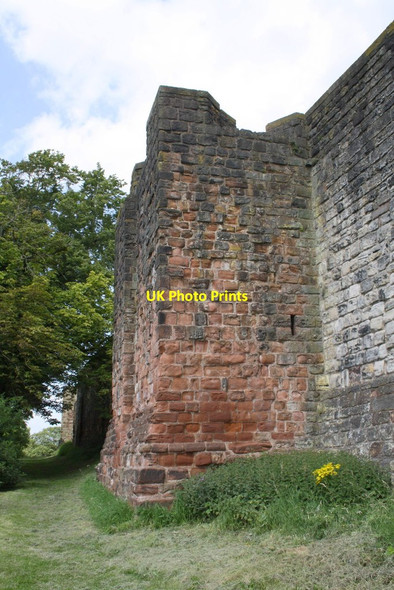 Photo 6"x4" Tower abutted on west wall of Carlisle Castle Carlisle c2011