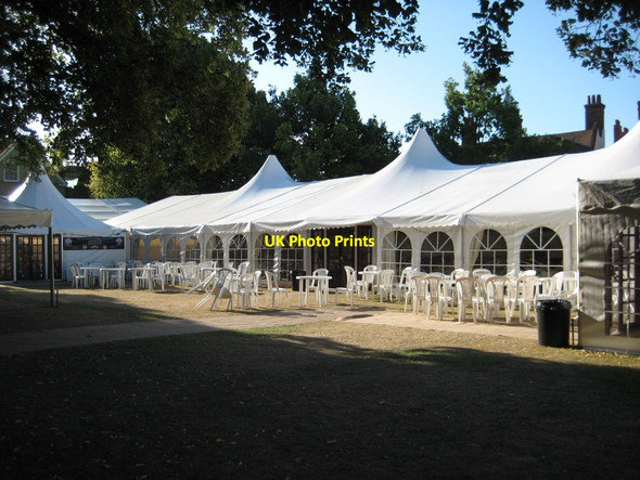 Photo 6"x4" Marquee on College Green Worcester c2011