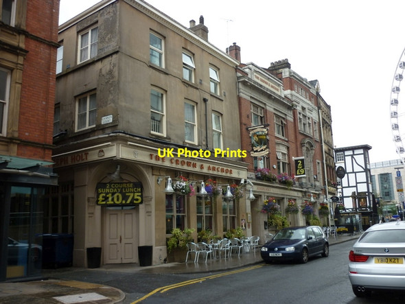Photo 6"x4" Public houses on Cateaton Street Manchester c2011