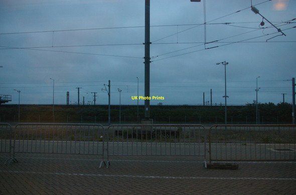 Photo 6"x4" Channel Tunnel Terminal: the last of England Folkestone c2011