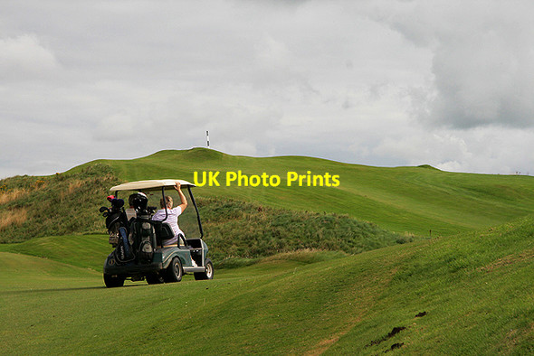 Photo 6"x4" Off to the next tee Borness c2011
