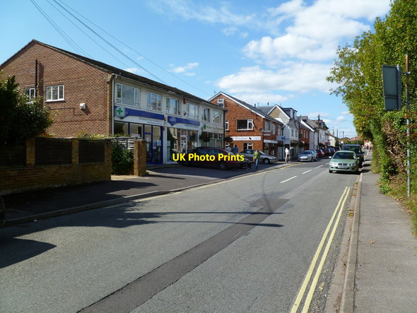 Photo 6"x4" Pennington, shopping centre Lymington c2011