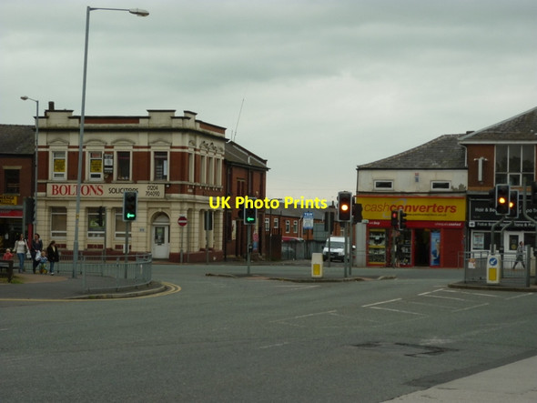 Photo 6"x4" King Street at Market Street, Farnworth Farnworth\/SD7305 c2011
