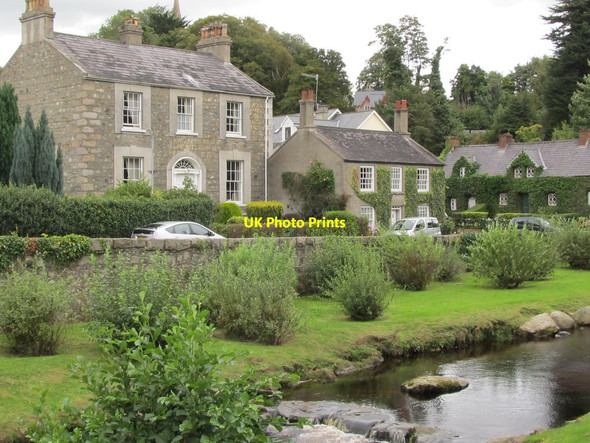 Photo 6"x4" Water Street from the Kilbroney Bridge Rostrevor c2011