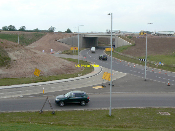 Photo 6"x4" New Saxondale Roundabout Saxondale c2011 P6