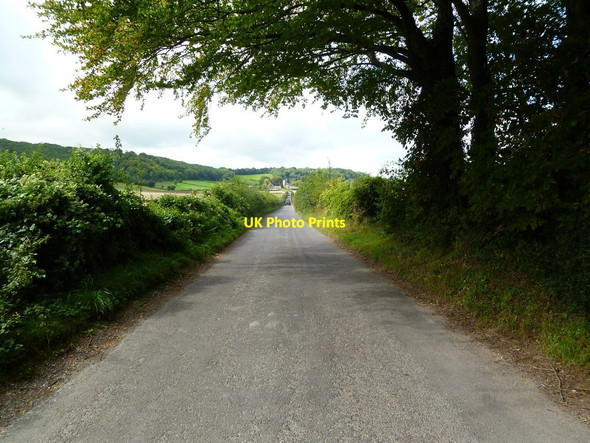 Photo 6"x4" Hilton, country road Hilton\/ST7803 c2011