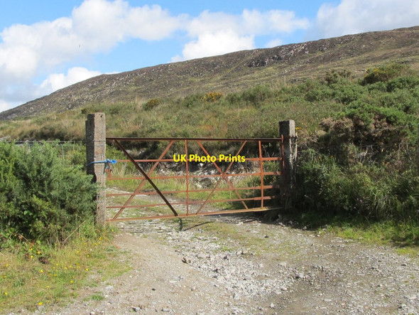 Photo 6"x4" Gated entrance to the Roosley Road Mayobridge c2011