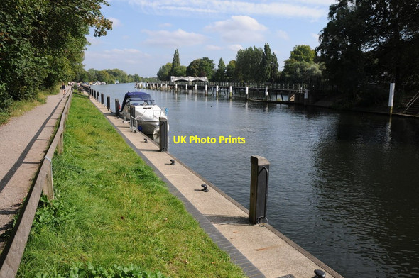 Photo 6"x4" River Thames at Teddington Teddington\/TQ1670 c2011