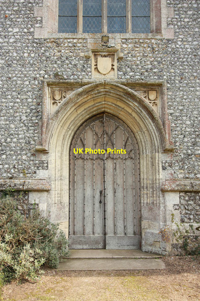 Photo 6"x4" St Peter & St Paul, Heydon - West doorway Heydon\/TG1127 c2011