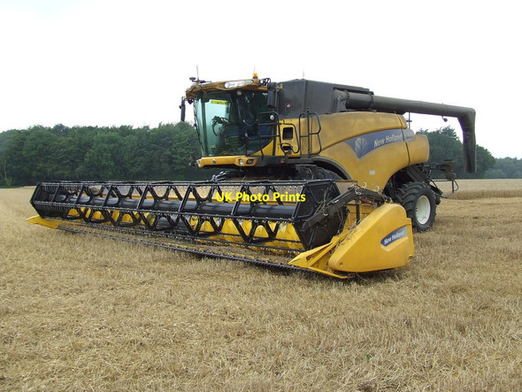 Photo 6"x4" New Holland Attleton Green c2011