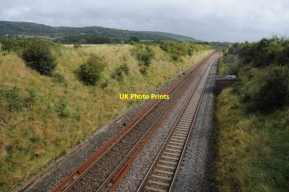 Photo 6"x4" The Bristol to Exeter railway Flax Bourton c2011