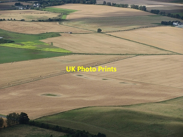 Photo 6"x4" Arable land beside Loch Leven Gairney Bank c2011