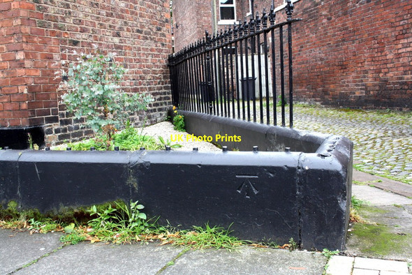 Photo 6"x4" Benchmark on wall of #26 Lismore Street Carlisle c2011
