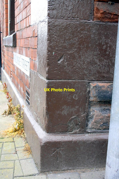 Photo 6"x4" Benchmarks on #47 Beaconsfield Road Carlisle c2011