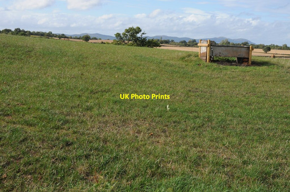 Photo 6"x4" View to the Malvern Hills Forthampton c2011