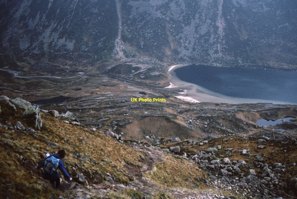 Photo 6"x4" The head of Loch Avon Carn Etchachan c1990