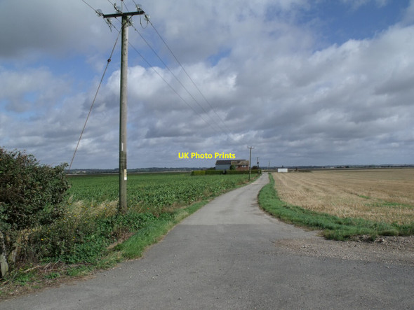 Photo 6"x4" Road to Council Farm Eastville\/TF4056 c2011