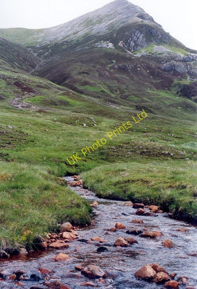 Photo 6"x4" Burn at Tigh na sleubhaich Tigh-na-sleubhaich c2004