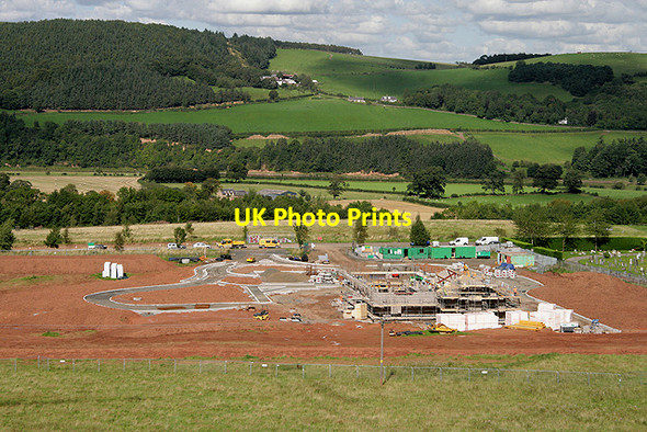 Photo 6"x4" Construction works at the proposed crematorium site at Melrose Melrose\/NT5434 c2011