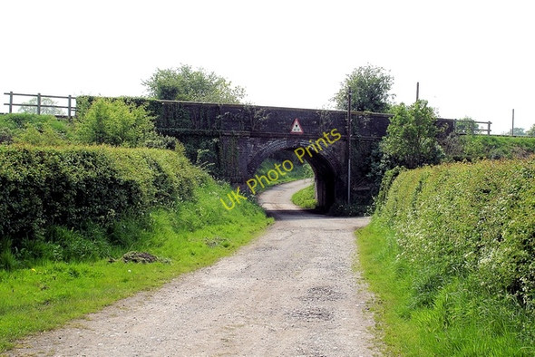 Photo 6"x4" Newton-by-Tattenhall - railway bridge on the Eddisbury Way Newton\/SJ5059 c2008