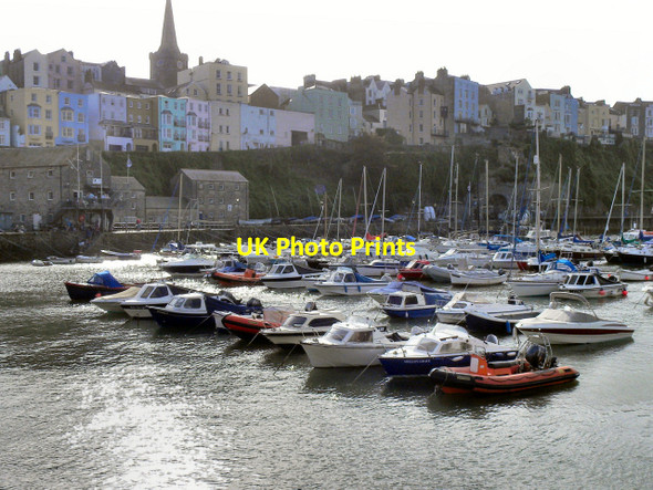 Photo 6"x4" Tenby Harbour Tenby\/Dinbych-y-pysgod c2011 P1