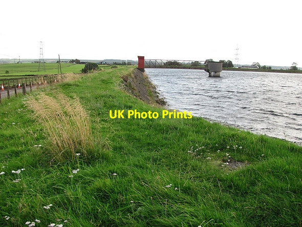 Photo 6"x4" Dam, Drumbowie Reservoir Denny c2011