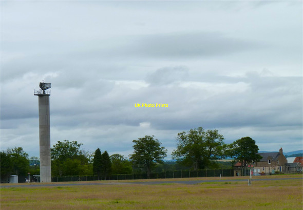 Photo 6"x4" Radar tower Leuchars c2011