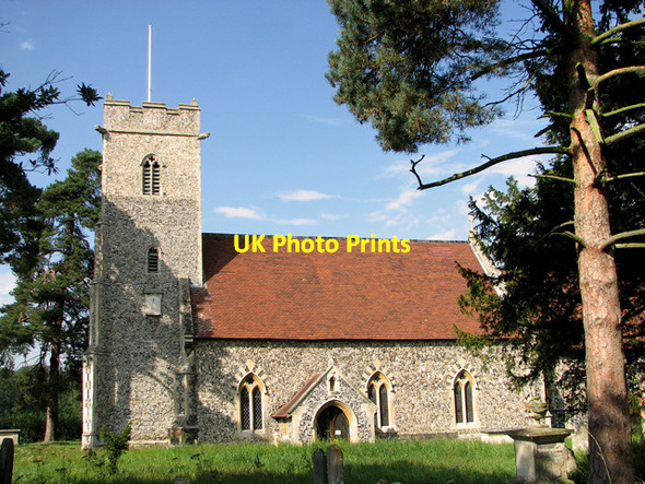 Photo 6"x4" St Peter's church in Sibton Sibton c2011