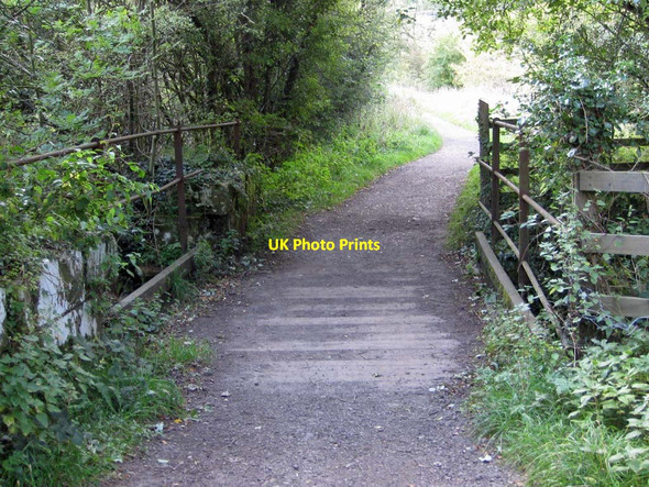 Photo 6"x4" Heading for Grosmont on the Rail Trail Green End\/NZ8203 c2011